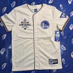 Golden State Warriors Cream Jersey